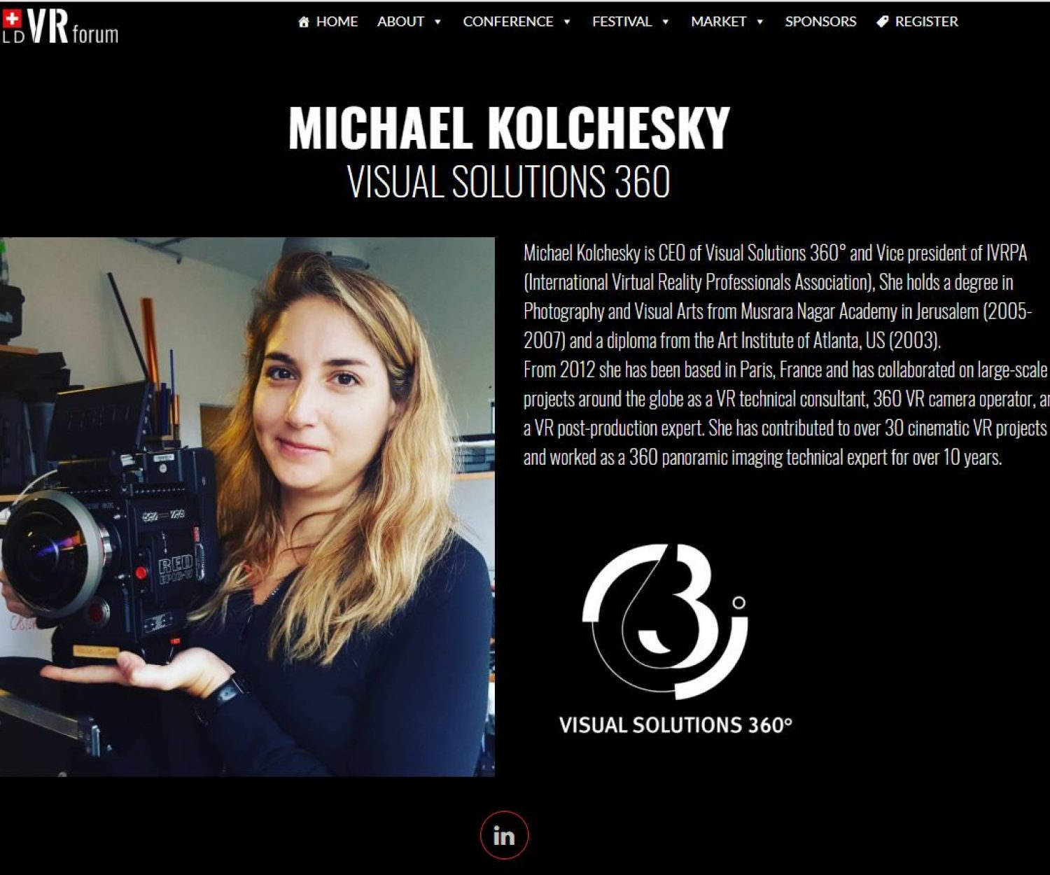 WORLD VR FORUM #WVRF18 – MASTERCLASS