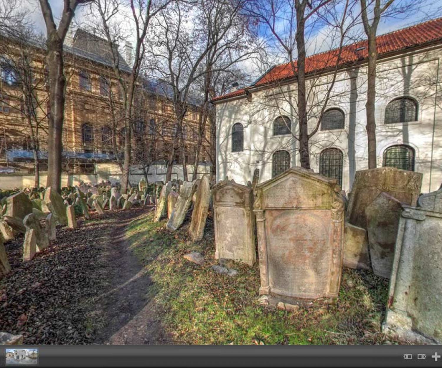Jewish cemetery at Prague, Czech Republic - 2015