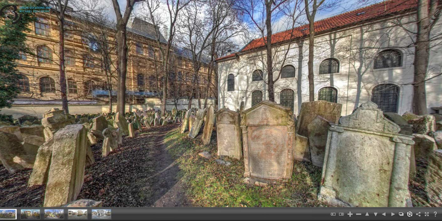 Jewish cemetery at Prague, Czech Republic - 2015