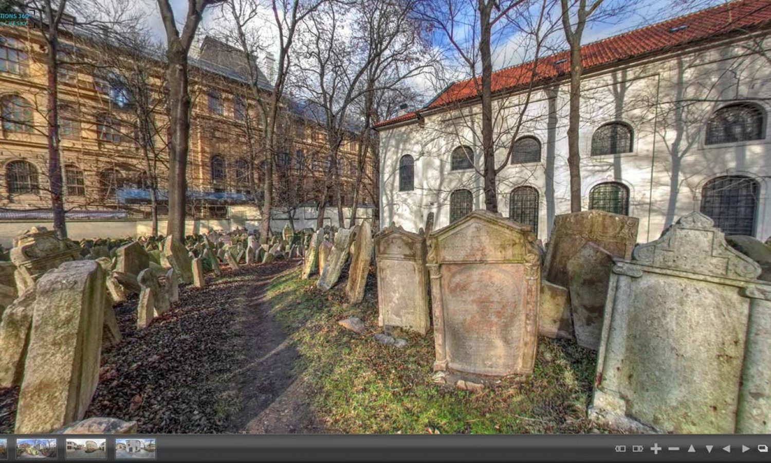 Jewish cemetery at Prague, Czech Republic - 2015