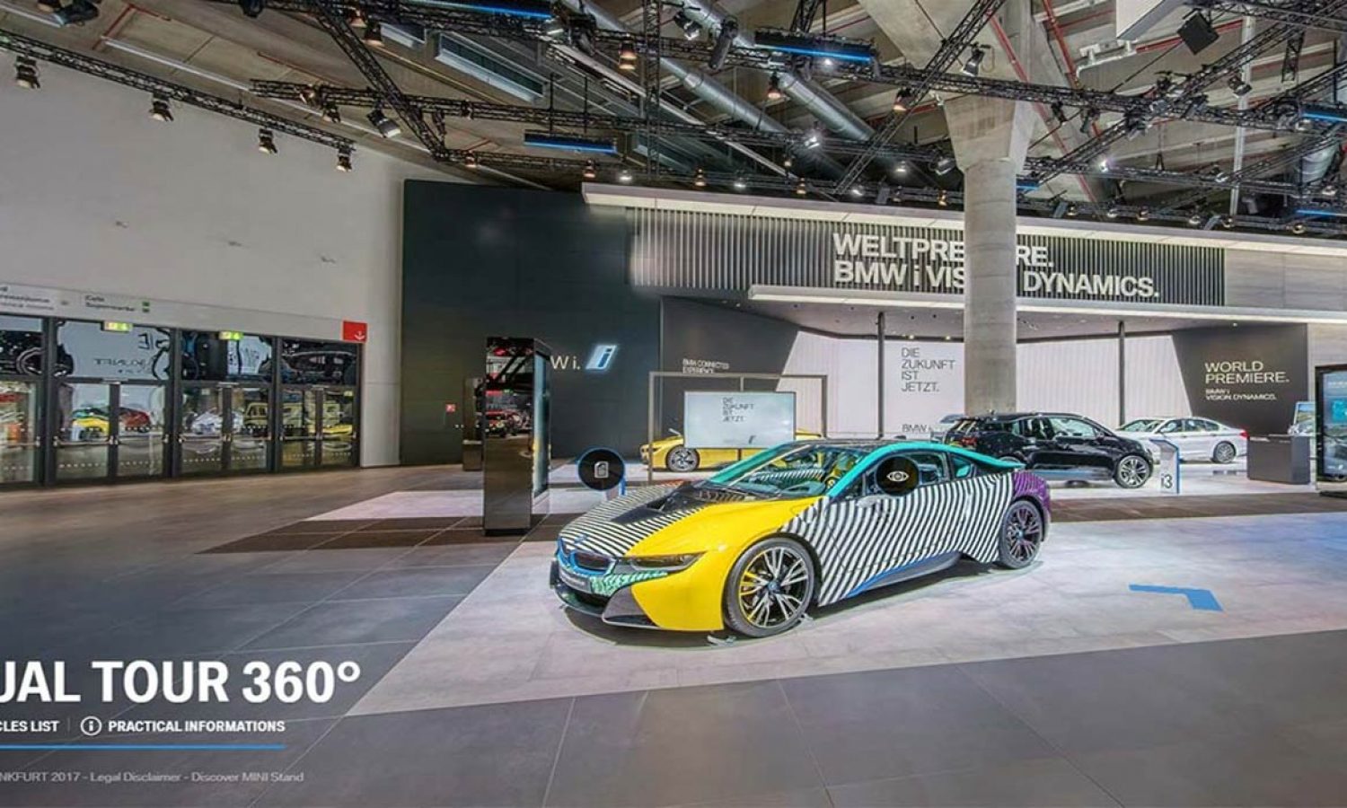 360 Virtual Tour BMW Stand at IAA Frankfurt, Germany -2017