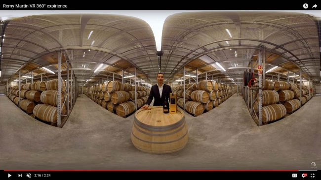 Remy Martin VR 360° experience, Cognac - 2015