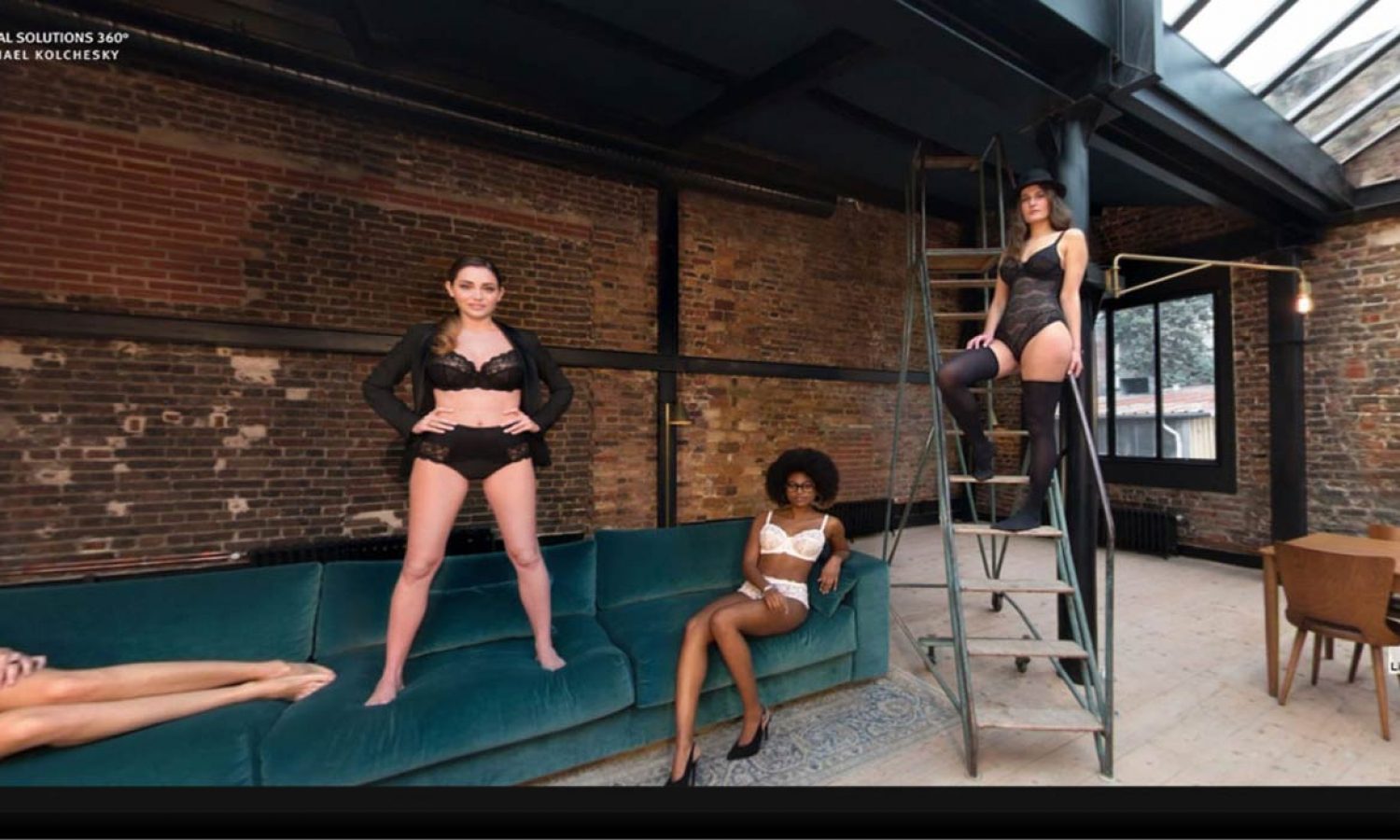 San Complex Lingerie 360 Fashion experience, Paris France -2018