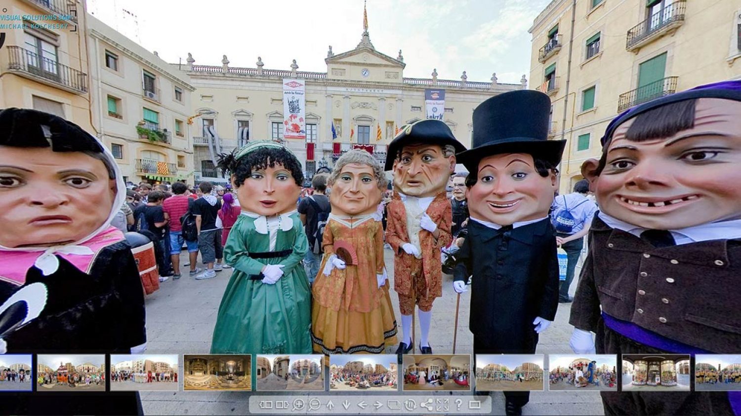 Las Fiestas de santa Tecla , Tarragona, Catalunya - 2009
