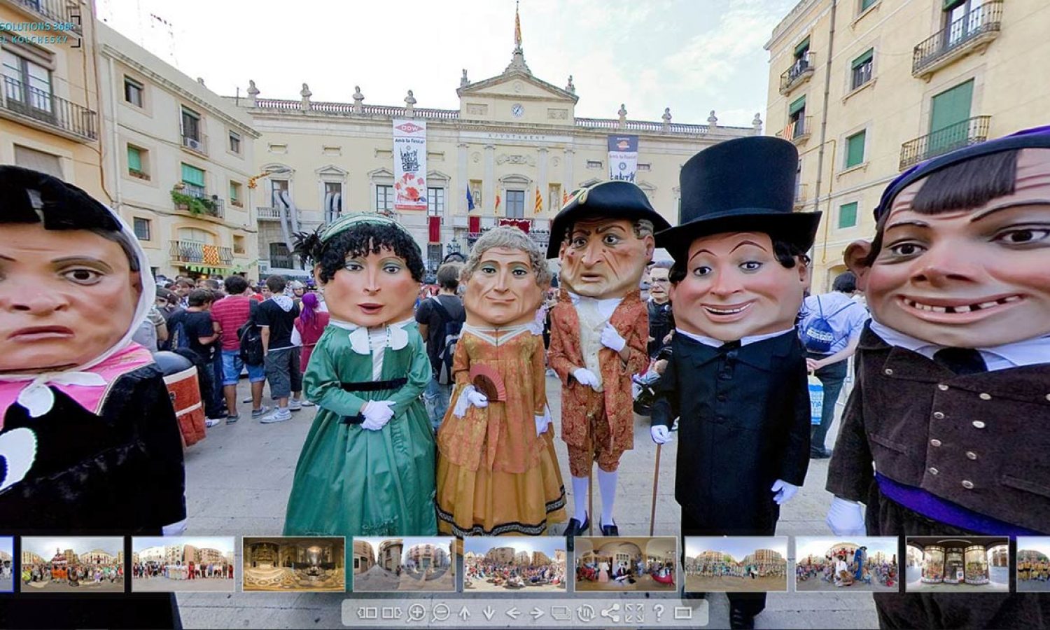 Las Fiestas de santa Tecla , Tarragona, Catalunya - 2009