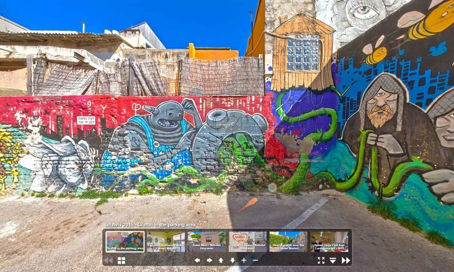 Street Art Graffiti at Tel Aviv 2015, Israel