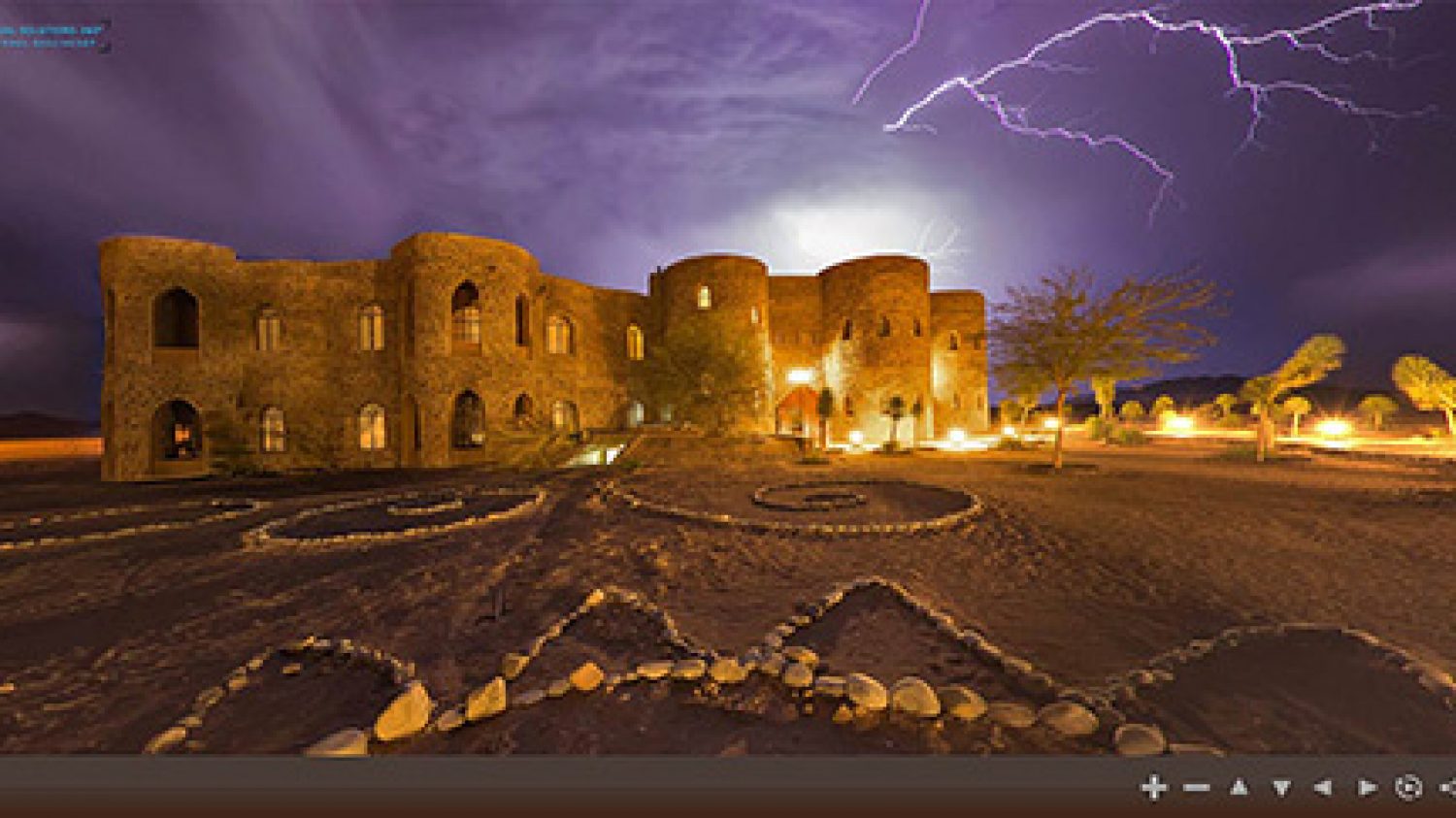 Le mirage Lodge & Spa, Namibian desert - 2015