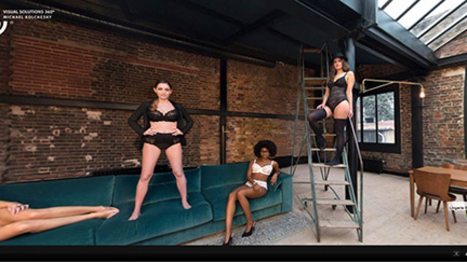 San Complex Lingerie 360 Fashion experience, Paris France -2018