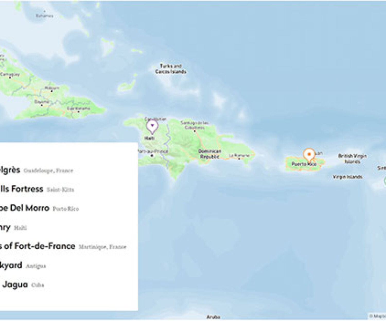 CARIFORTS offers a unique way to discover the natural and cultural heritage of the network’s forts and fortifications, thanks to virtual tours and 360° panoramas.